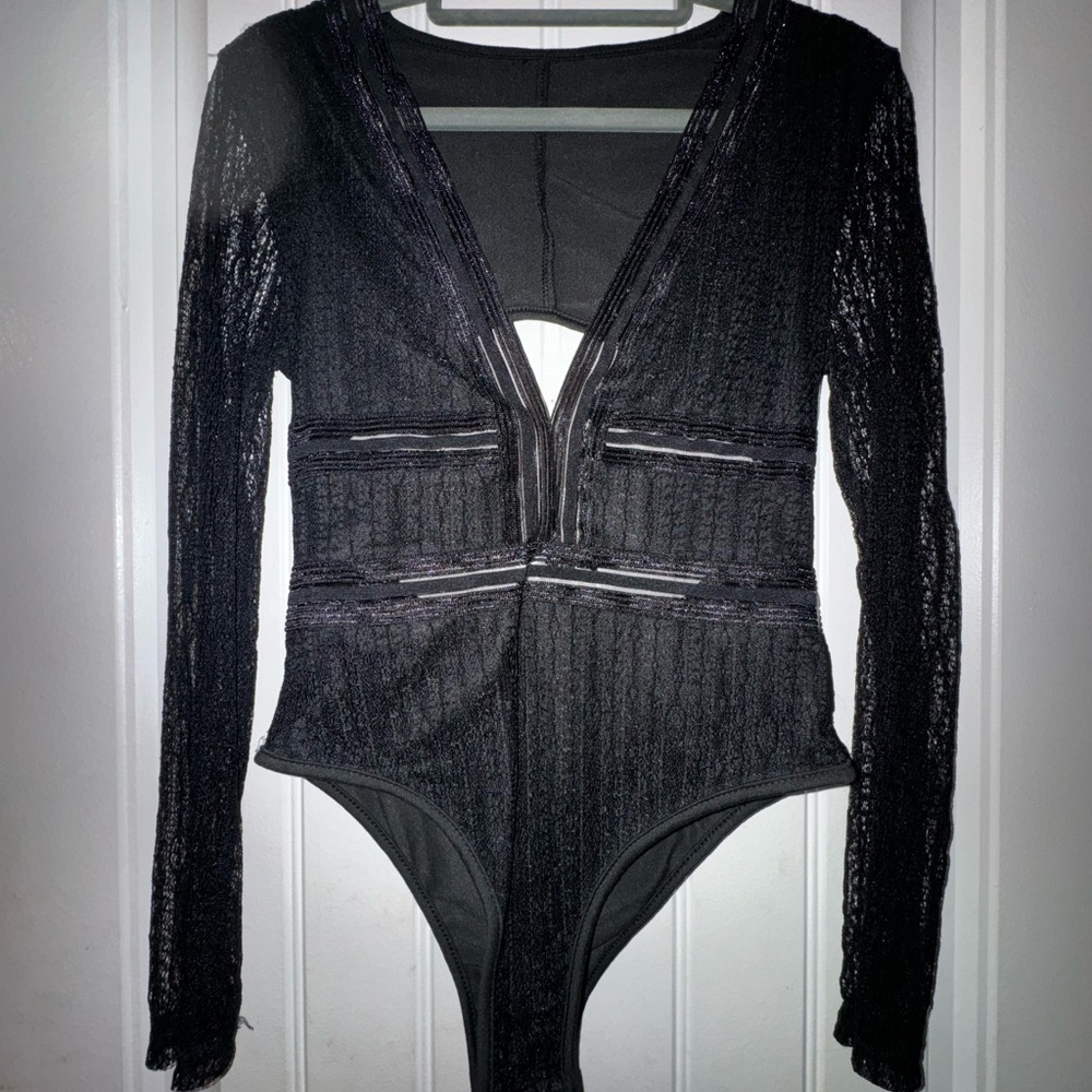 Black Lace One Piece